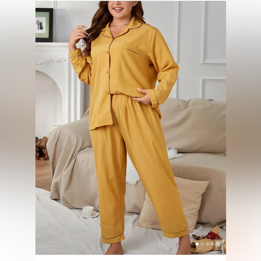 Brand new yellow pajamas
